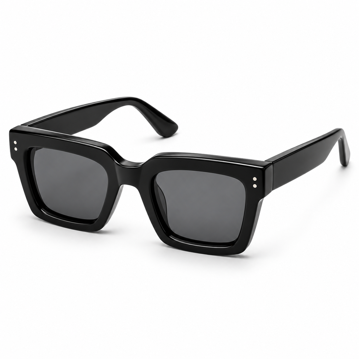 Calder — Obsidian Square Sunglasses